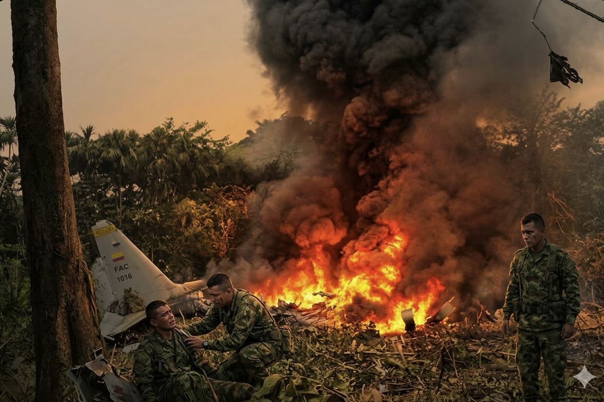 Tragedi Hercules Kolombia: 69 Tewas, Presiden Petro Semprot Birokrasi Alutsista 'Rongsokan'